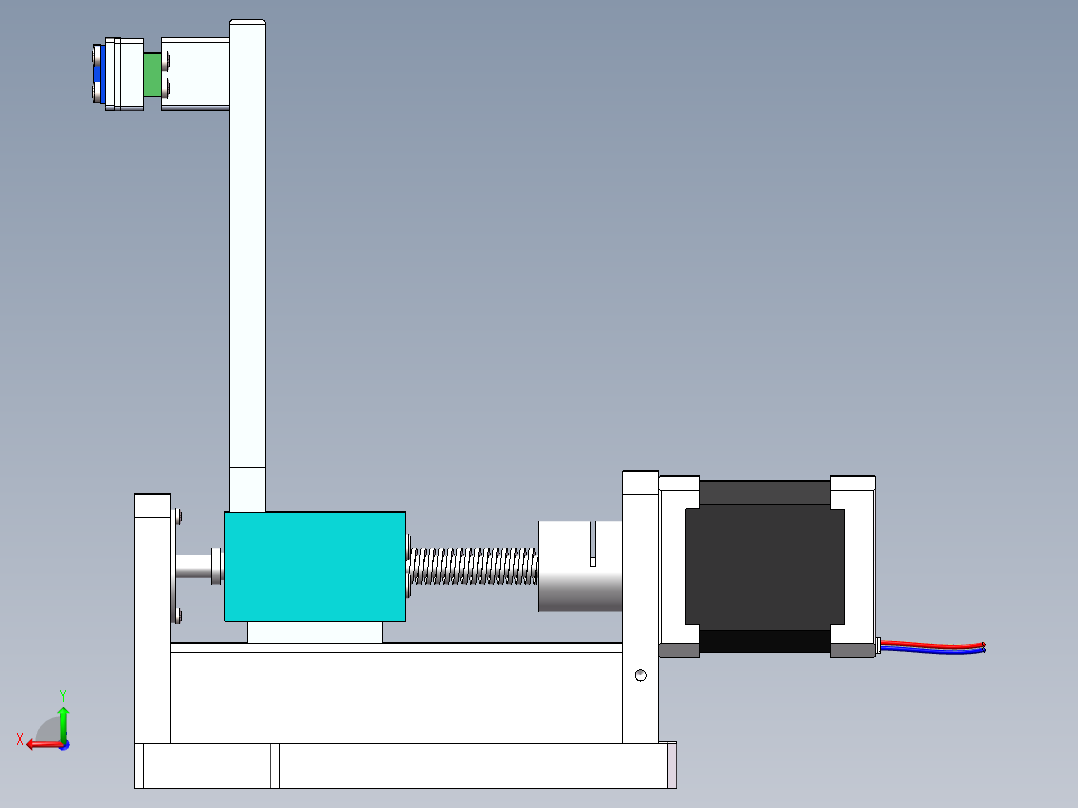 萼端传感器后视图