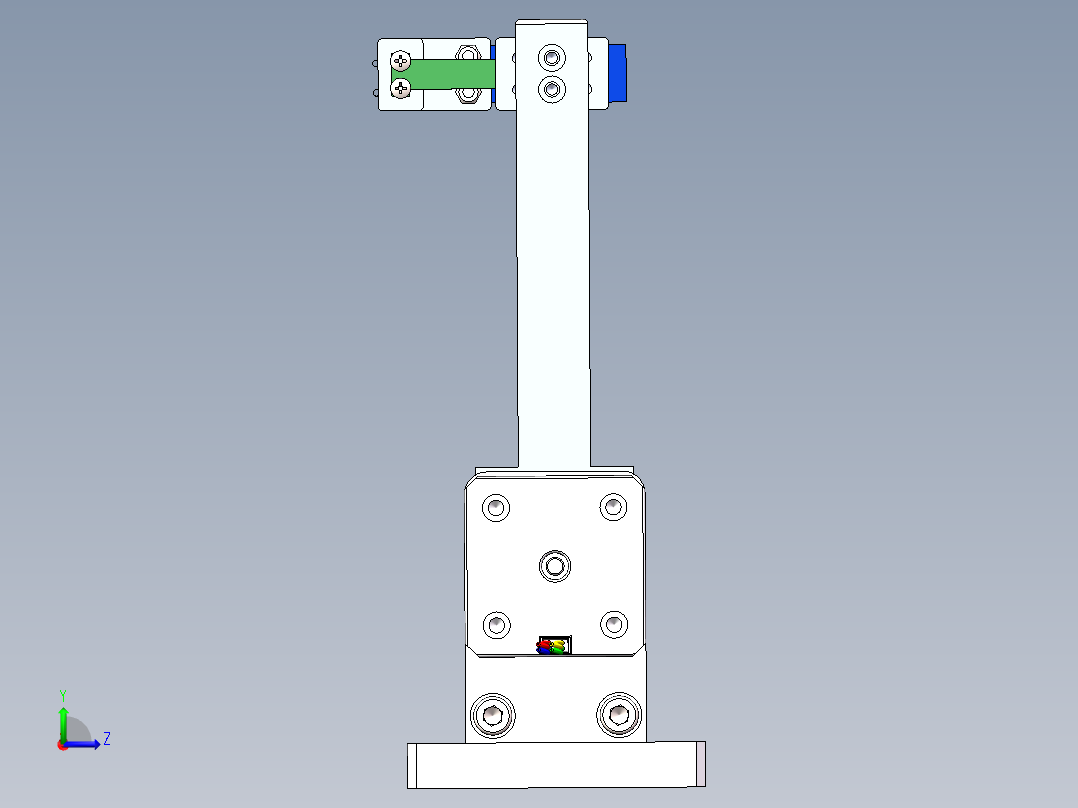 萼端传感器左视图