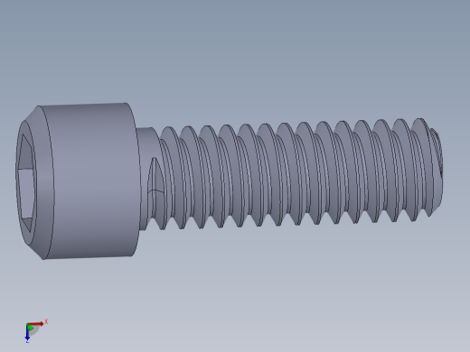 粗螺纹 SHCS 螺钉-SHCS 8-32.x0.5