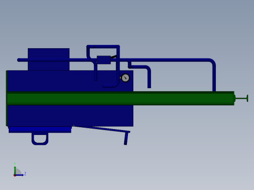 垃圾压实机左视缩略图