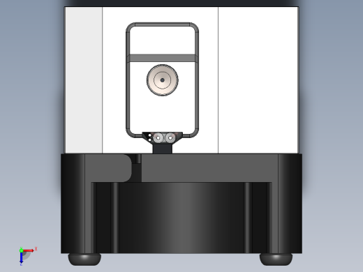 完整的热端组件 Bambu Lab X1C 钢喷嘴俯视缩略图