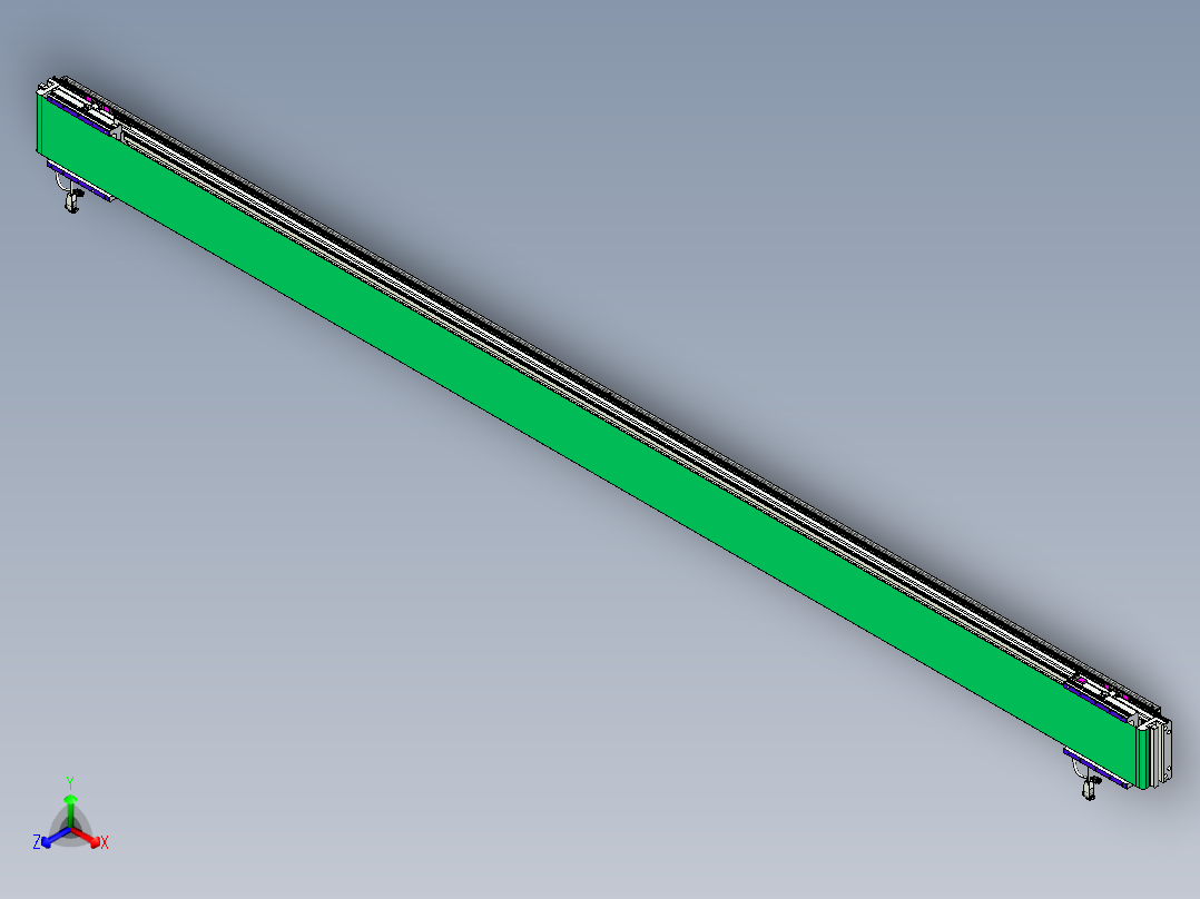 威洛博VL系列直线电机模组-2VL17E3-S3150主视图