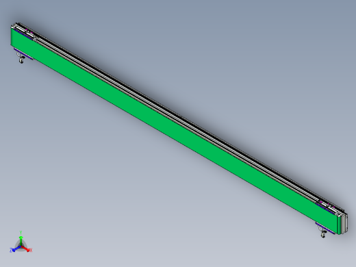威洛博VL系列直线电机模组-2VL17E3-S3150正等轴测缩略图