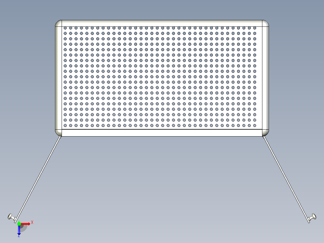 厨房货架俯视图