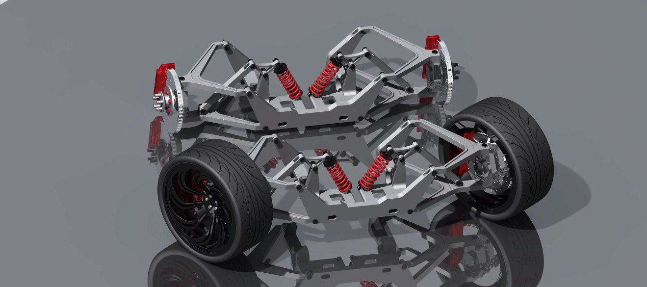 推杆悬架系统_双叉骨悬架