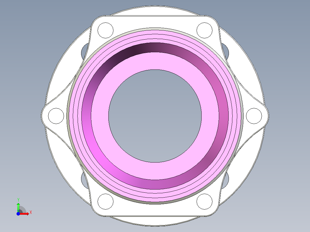 管道手动球阀-水管开关阀-手动阀门User Library-MD52C150DN80-2_MD52C150DN80.FCP前视图