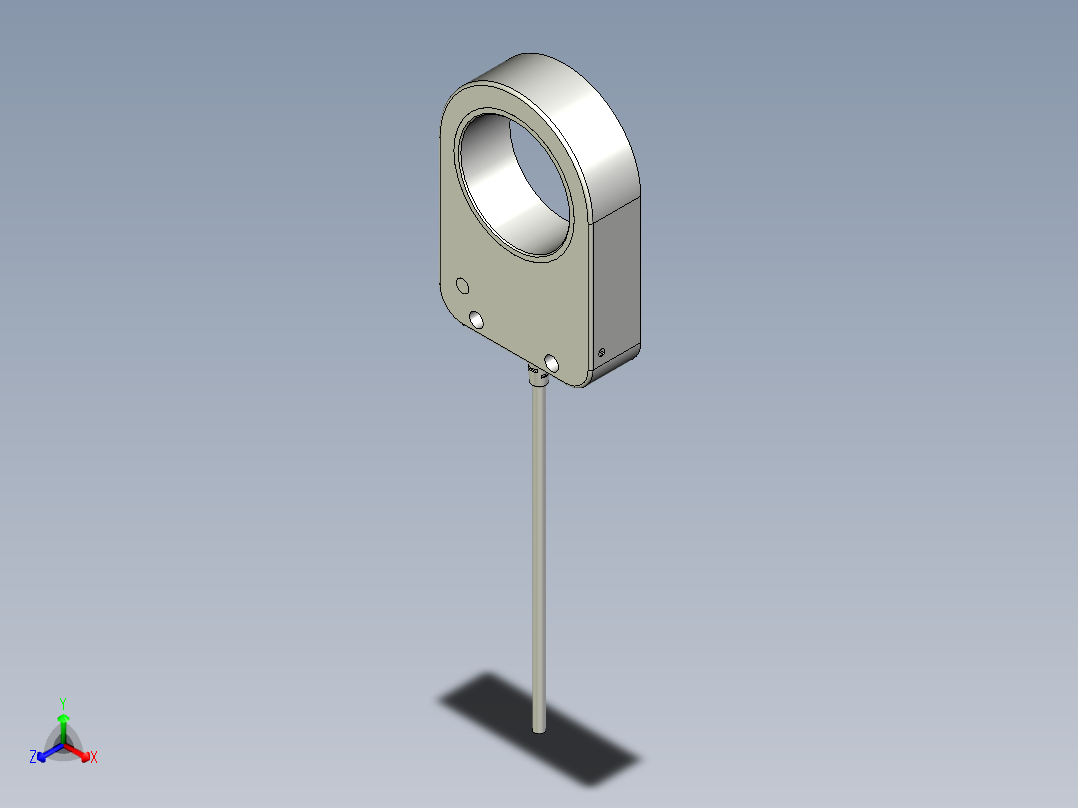 接近传感器PS43_CA_K2正等轴测图