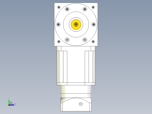 换向器PW170双轴 PLX142-L3 22-110-145-M8.stp左视缩略图