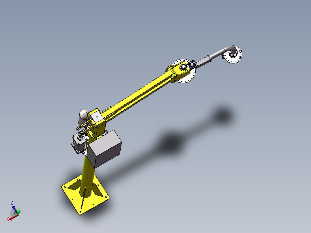 悬臂气动助力吊臂（助力臂助力机械手）406531==25
