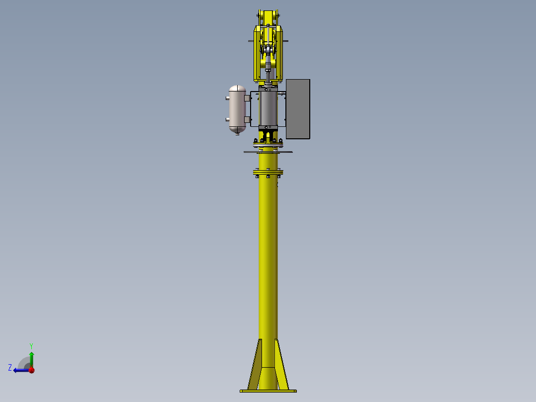 悬臂气动助力吊臂（助力臂助力机械手）406531==25右视图