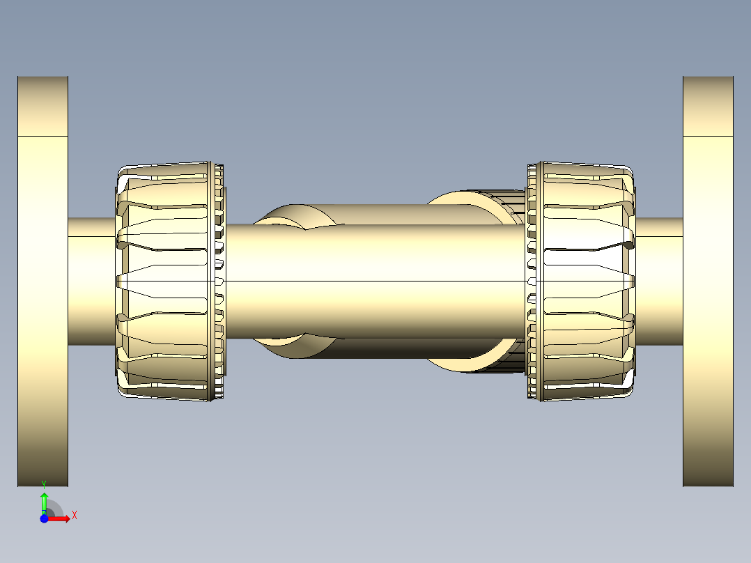 4RVUOM 女性联盟的结束和固定法兰过滤器沉积物，钻ENISO DIN PN10 16前视图