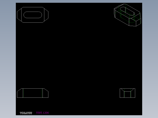 標準壓版5585-2D多系列多零件图纸模型