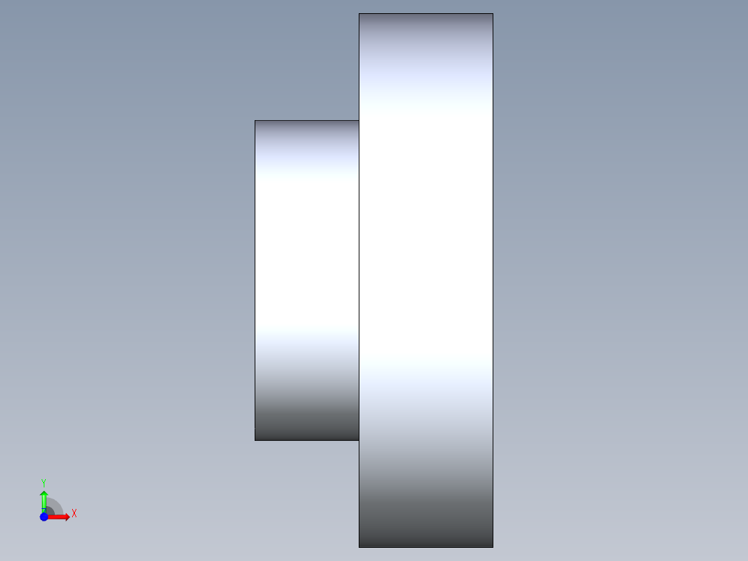 船舶管路系统S18_SeaDrainPLUS_ReducerBushing-SxS_37E187534_4x2in Sea Drain Plus - Reducing Bushing - SxS前视图