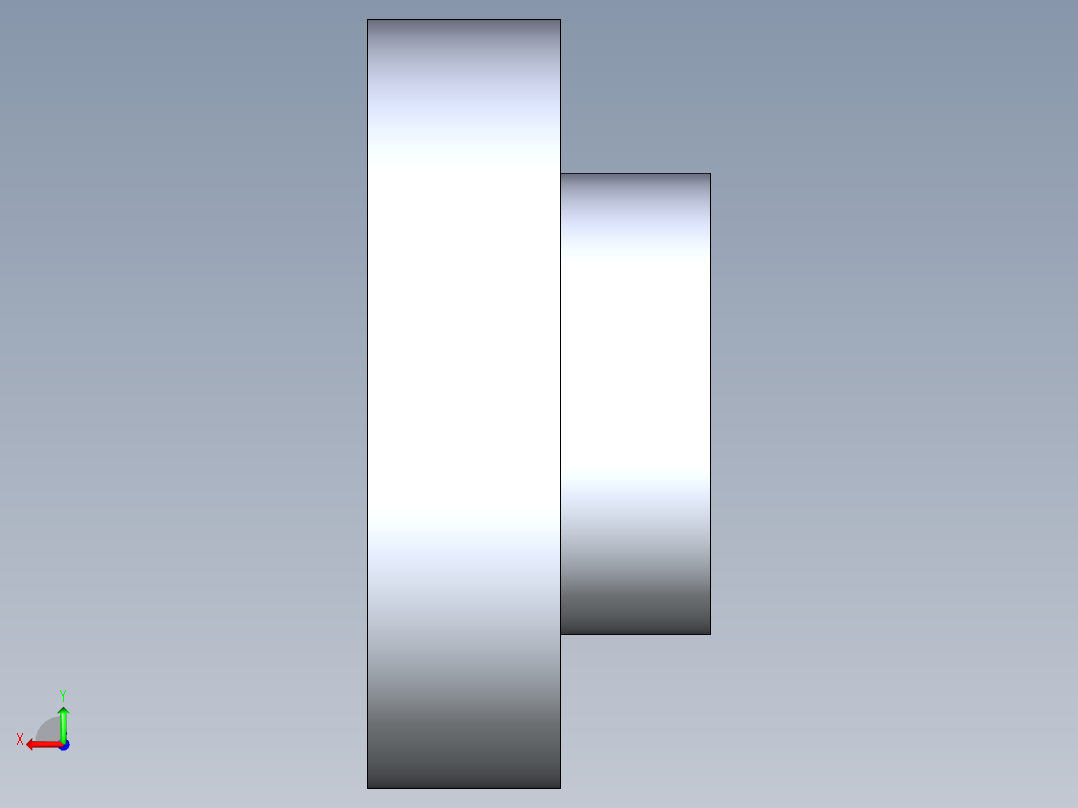 船舶管路系统S18_SeaDrainPLUS_ReducerBushing-SxS_37E187534_4x2in Sea Drain Plus - Reducing Bushing - SxS后视图