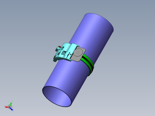 管道自动焊接小车机械系统设计（二维CAD图纸+三维SW+论文）