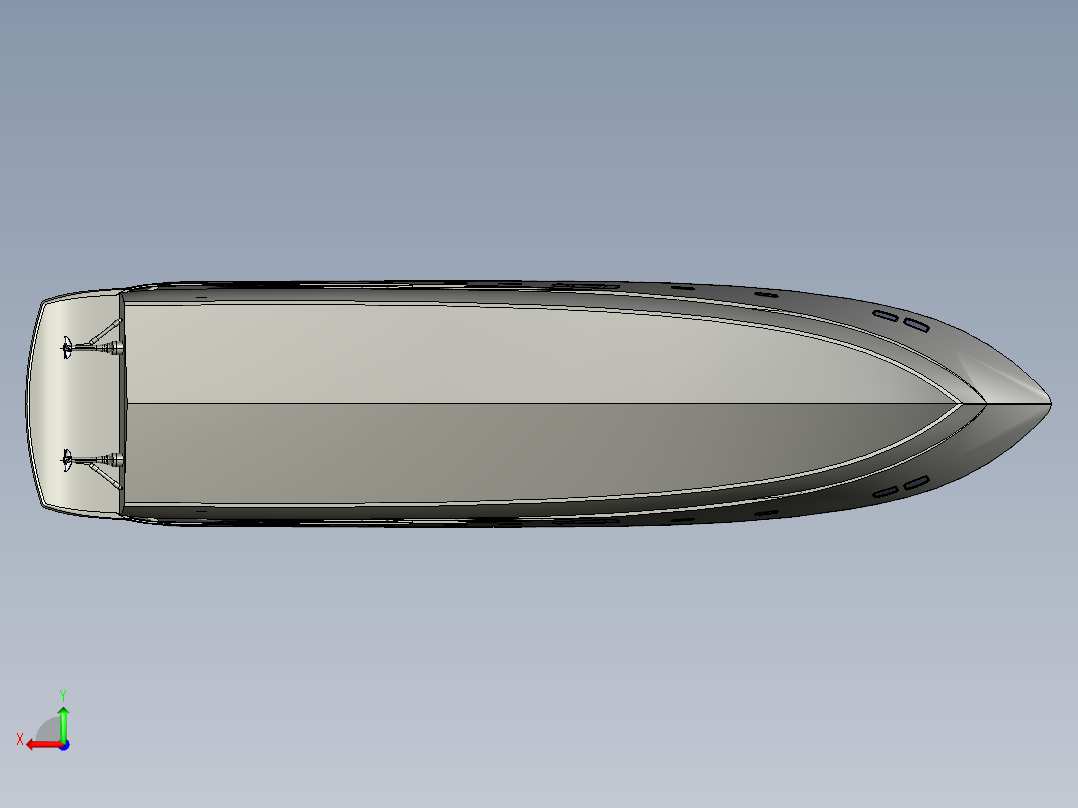 Sunseeker Predator 84 豪华游艇设计右视图