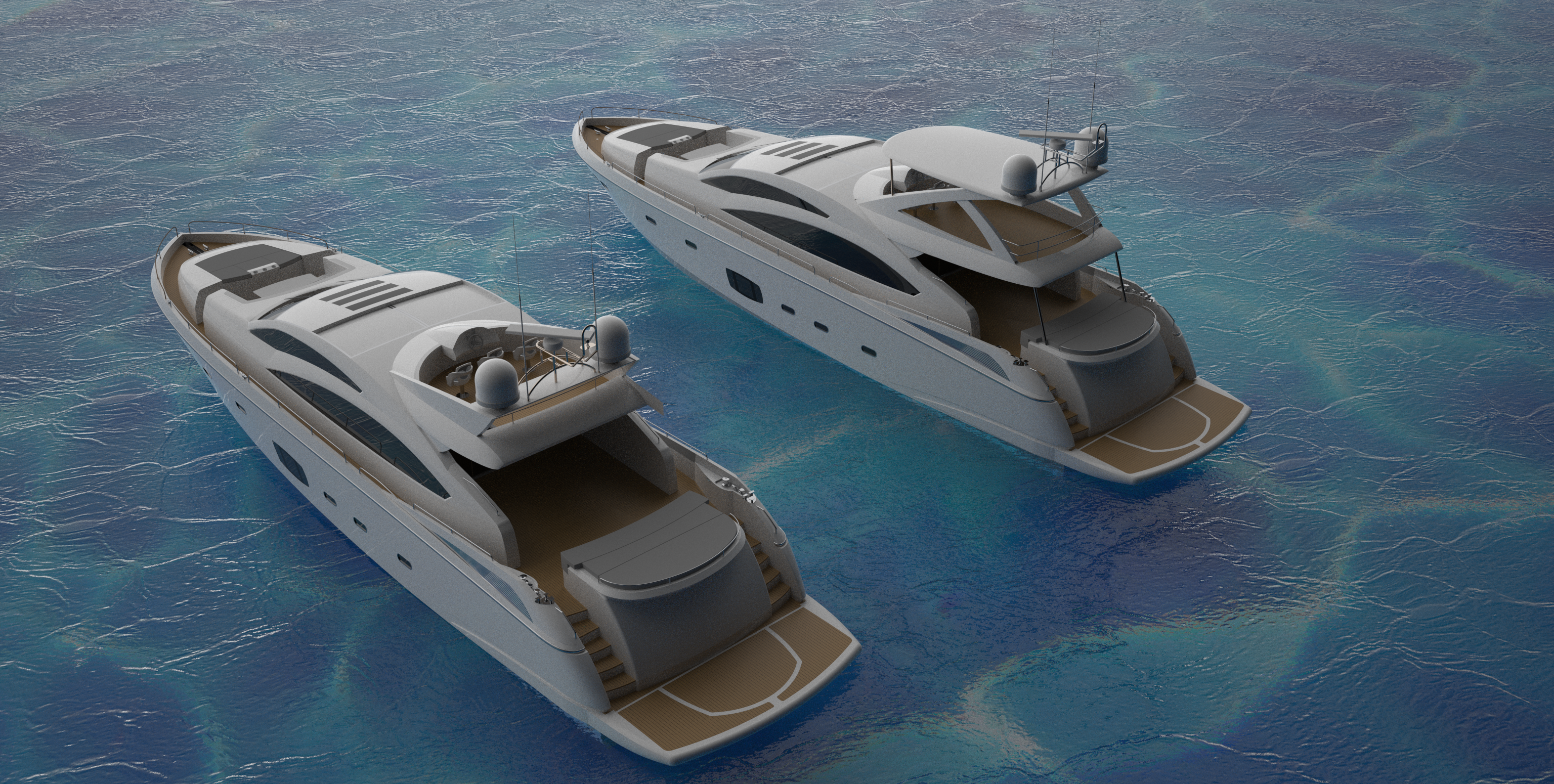 Sunseeker Predator 84 豪华游艇设计