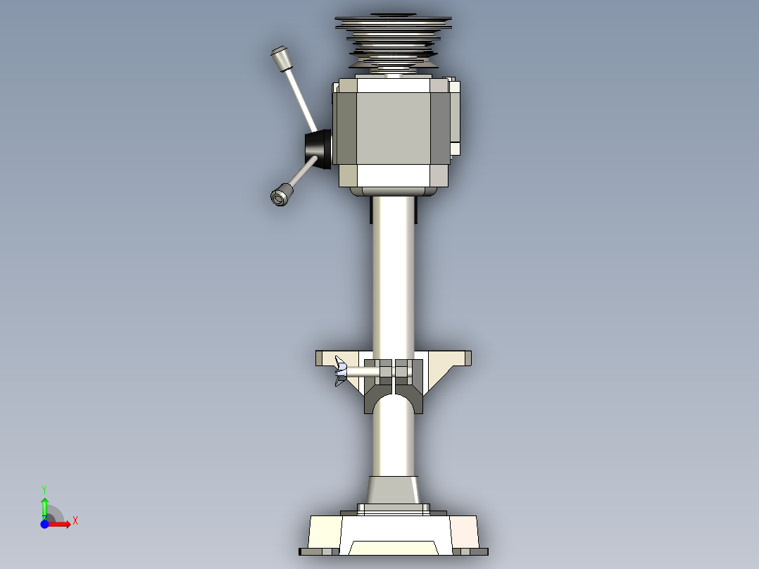 B3004108-台钻钻床前视图
