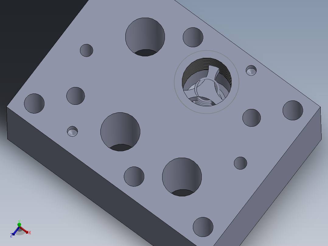 带检查 V 的块（子板）NG25