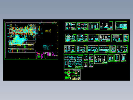 电脑机箱侧板冲压成型模具设计 cad