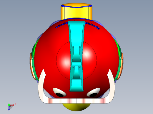 B2004441-GrabCad 鸡玩具俯视缩略图