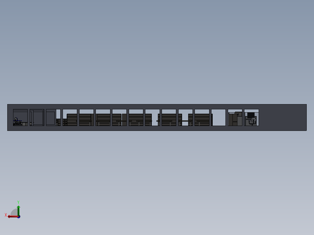 房子、建筑(156)左视图
