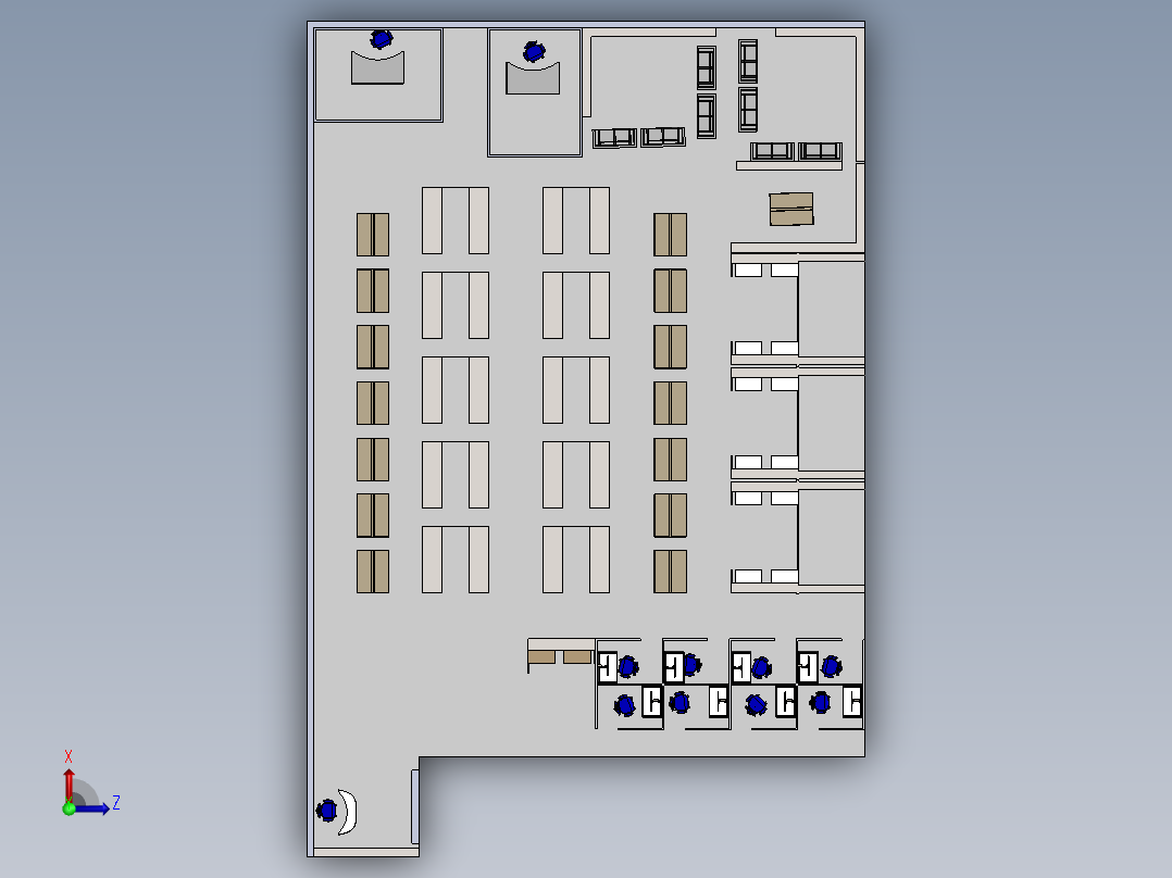 房子、建筑(156)俯视图