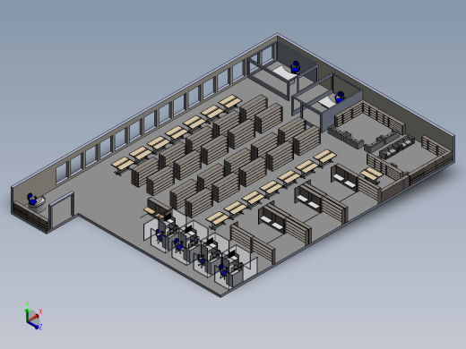 房子、建筑(156)正等轴测缩略图