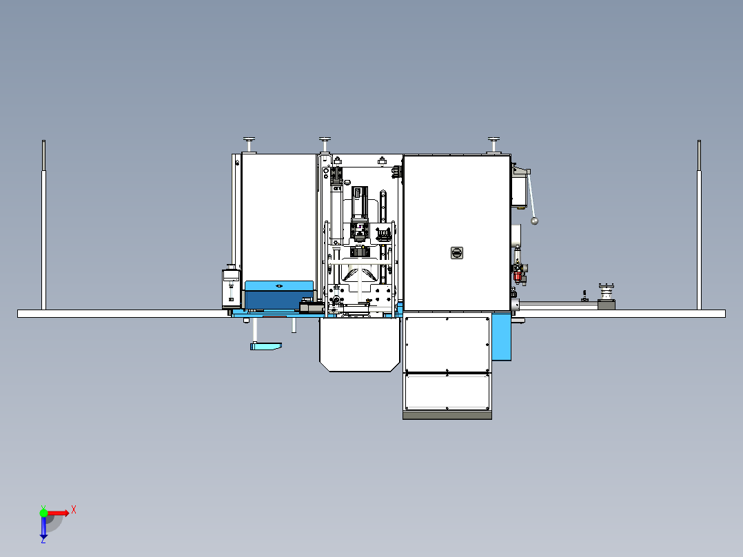 A2004574-通用木工机械俯视图