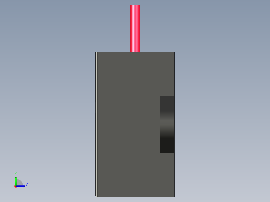 DCDC Fulree f90j128a3s 输入 30-90v 输出 12v左视图