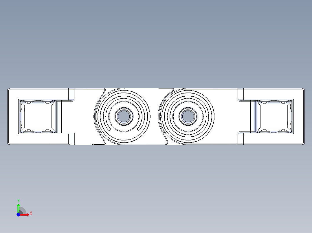 光纤激光器13型枪式系统前视图