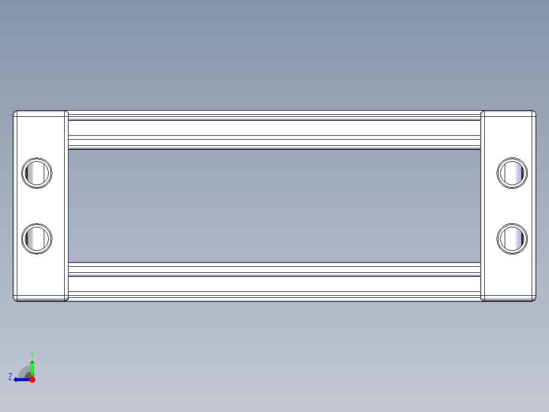 光纤激光器13型枪式系统右视图