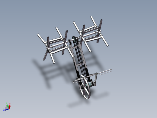 滴灌带回收机的设计含开题、SW三维及6张CAD图
