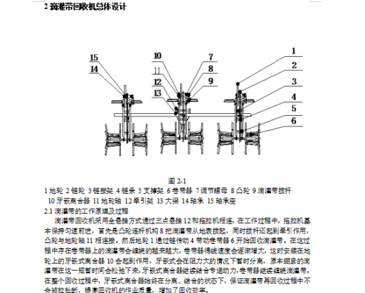 滴灌带回收机的设计含开题、SW三维及6张CAD图缩略图
