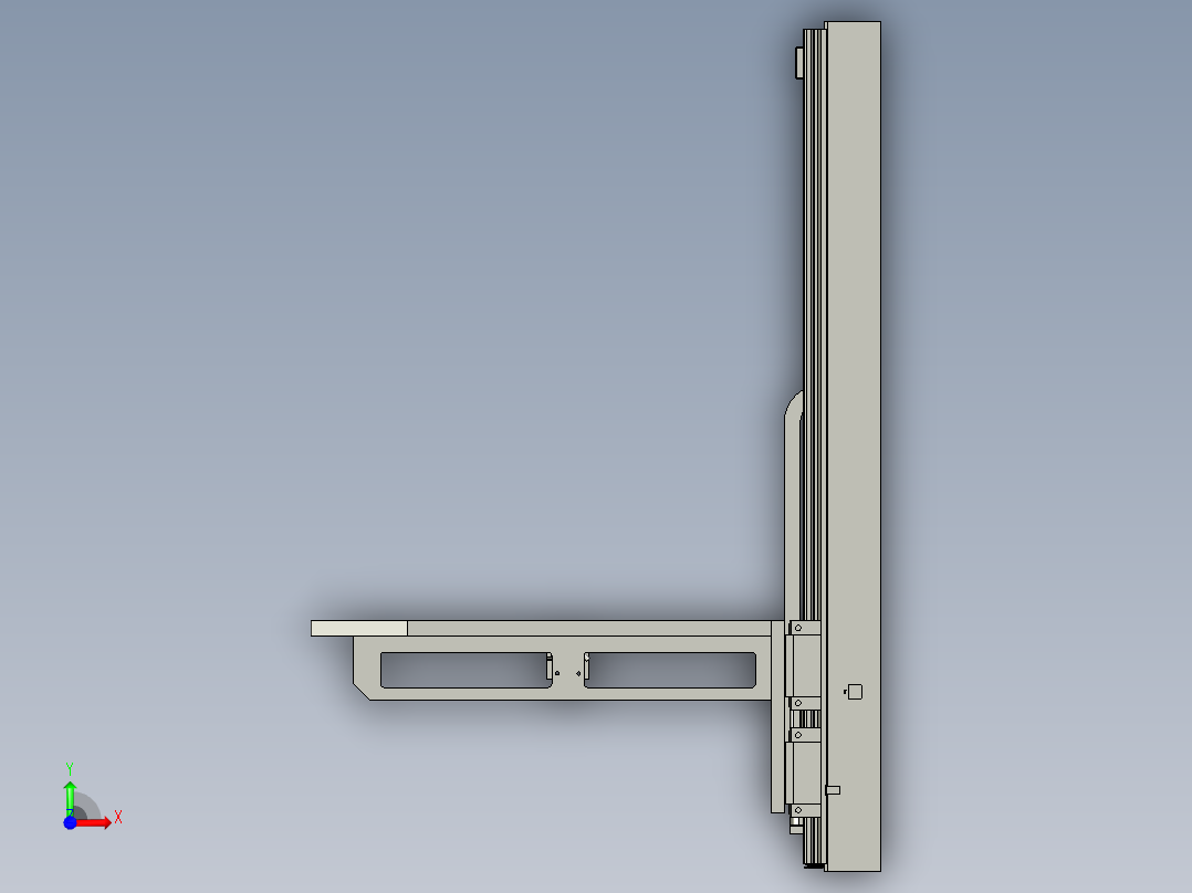 NJYL160-206-104-00LIFT升降机构前视图