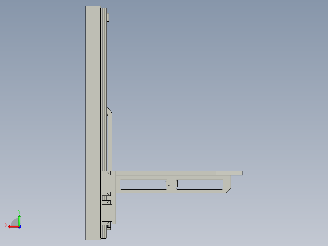 NJYL160-206-104-00LIFT升降机构后视图
