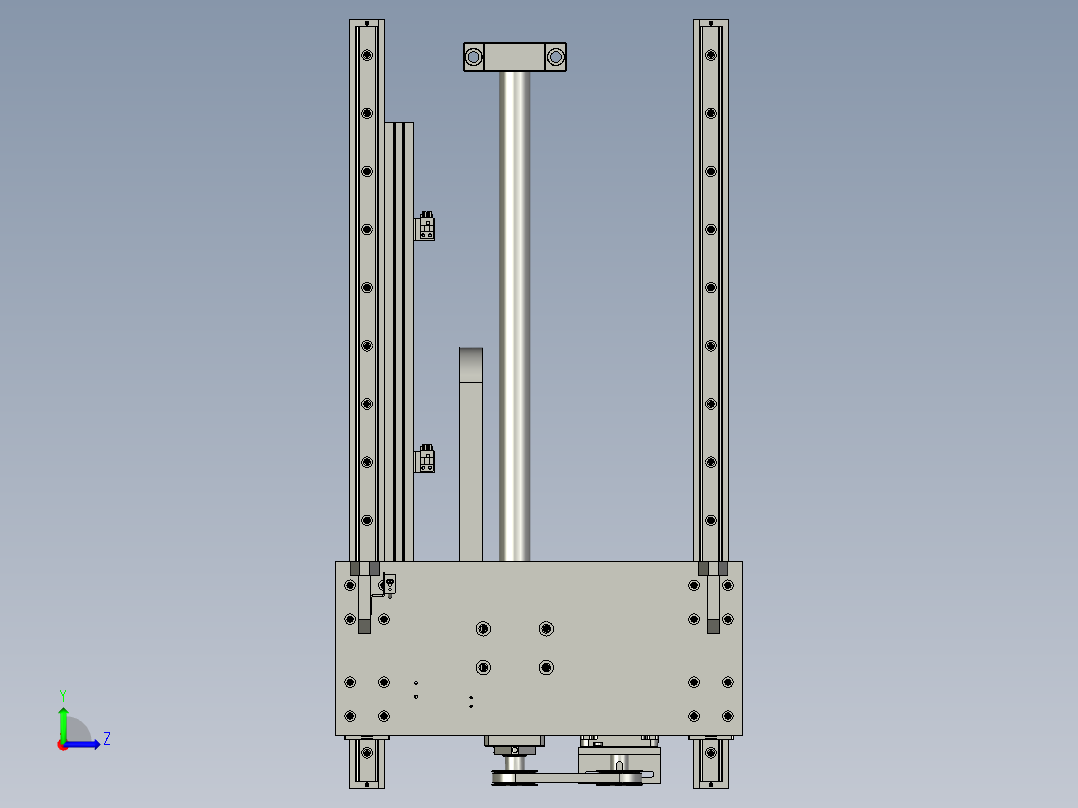 NJYL160-206-104-00LIFT升降机构左视图