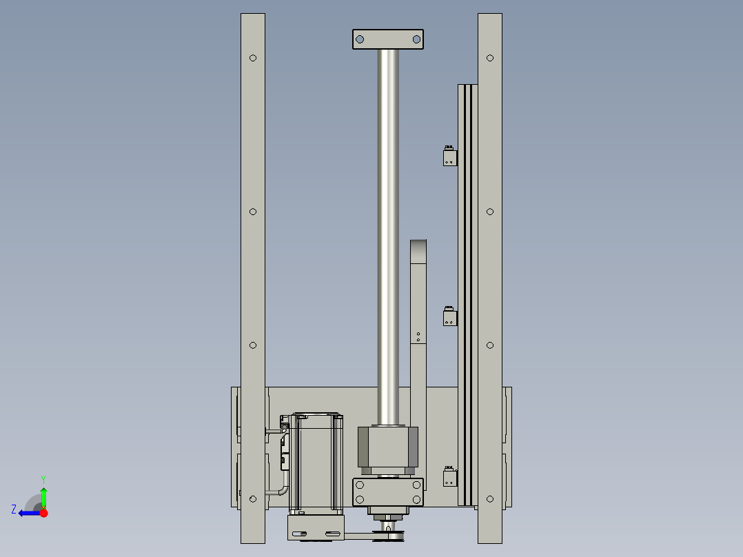NJYL160-206-104-00LIFT升降机构右视图