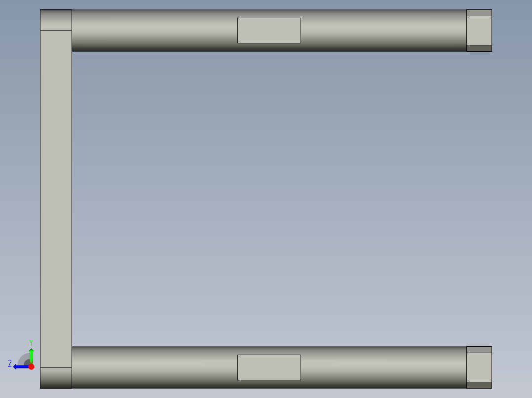AB-0406-06-015A-A中板NG放置模块右视图
