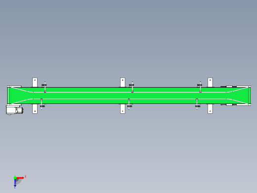 带式输送机宽度 200 mm俯视缩略图