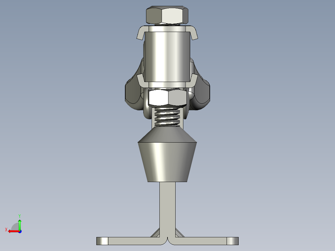 CH-201-BHB快速夹后视图