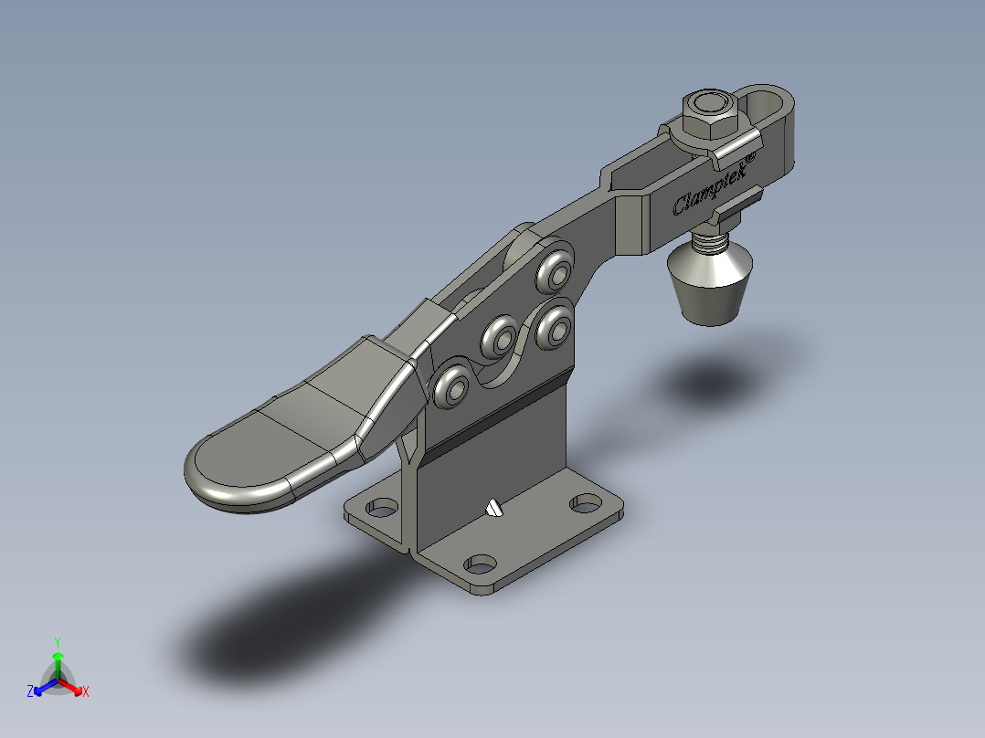 CH-201-BHB快速夹正等轴测图
