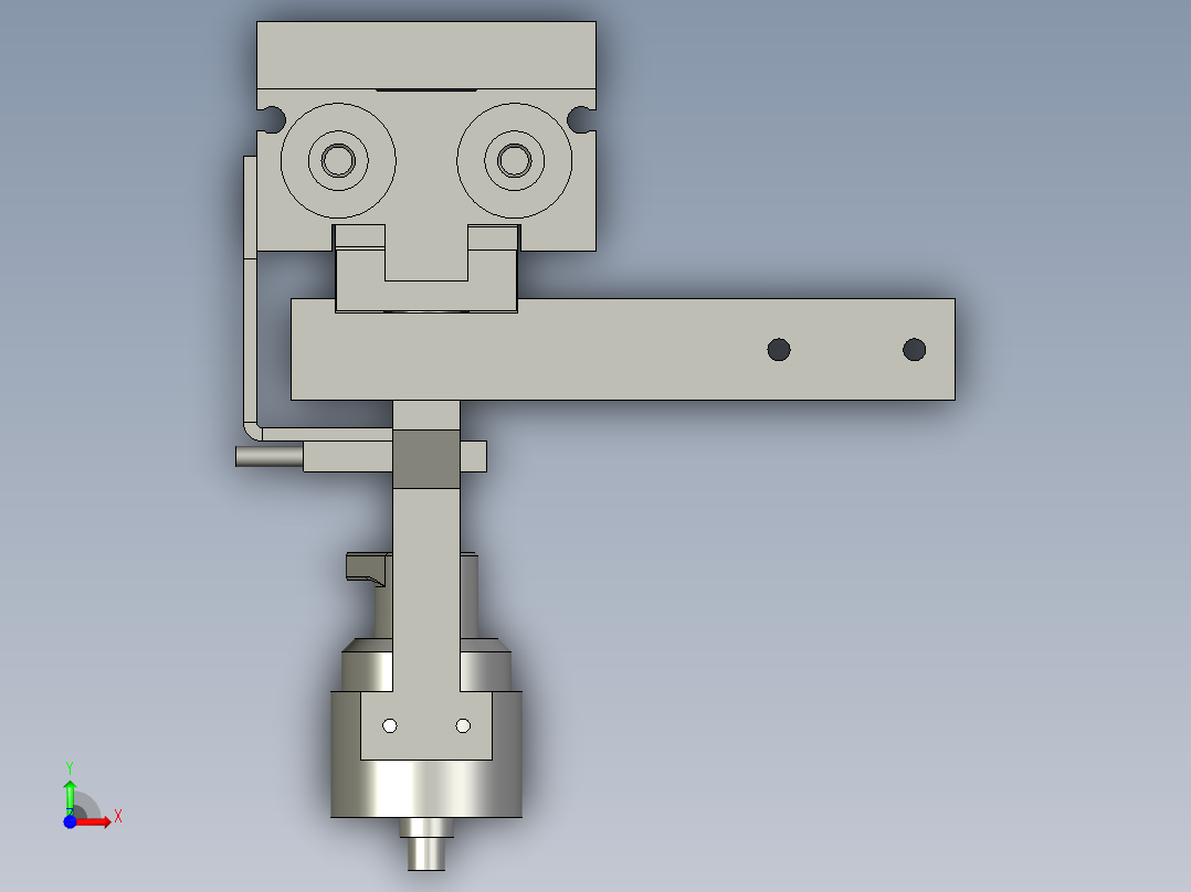 2018-5-17锁泵盖改造-M10前视图