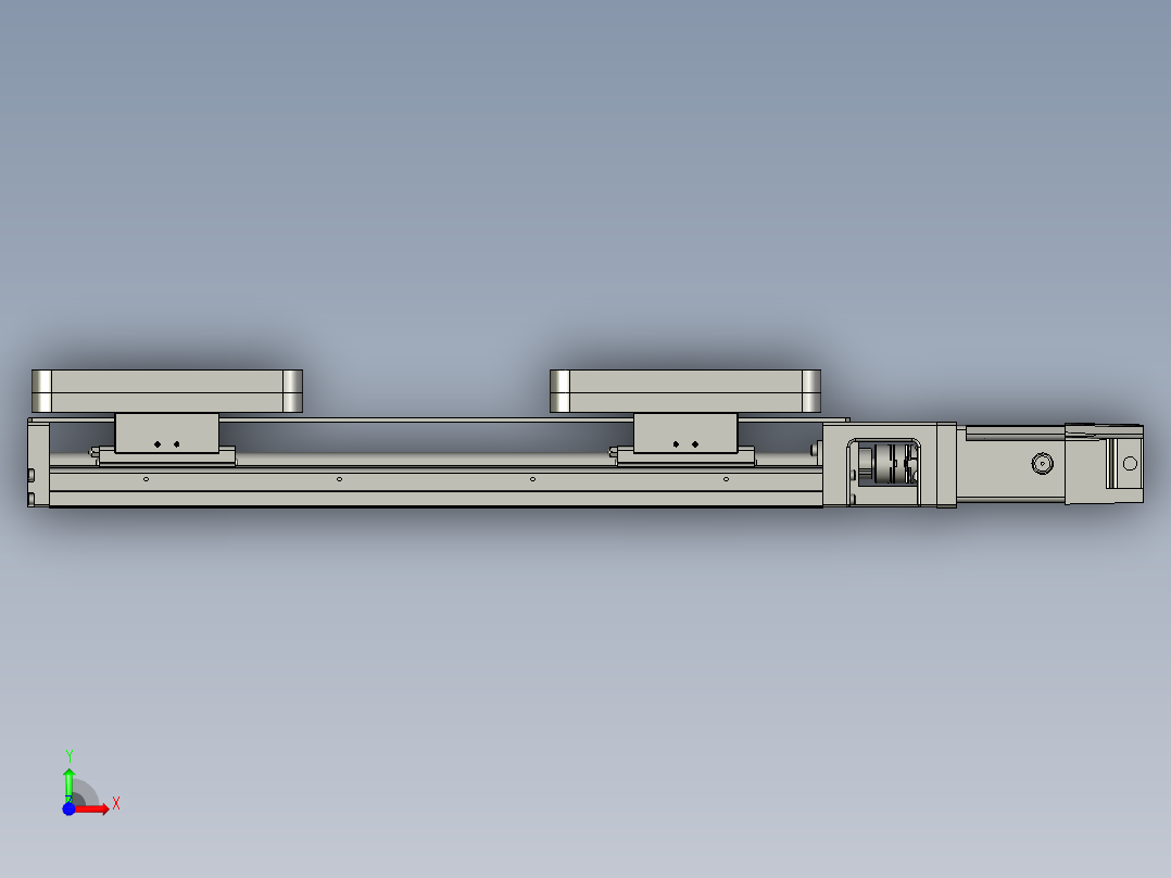 04-00-01中转滑台A前视图