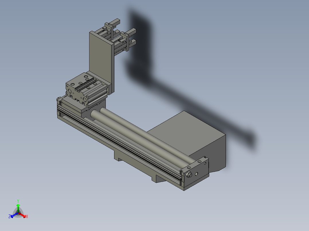 三合一取料机构总成