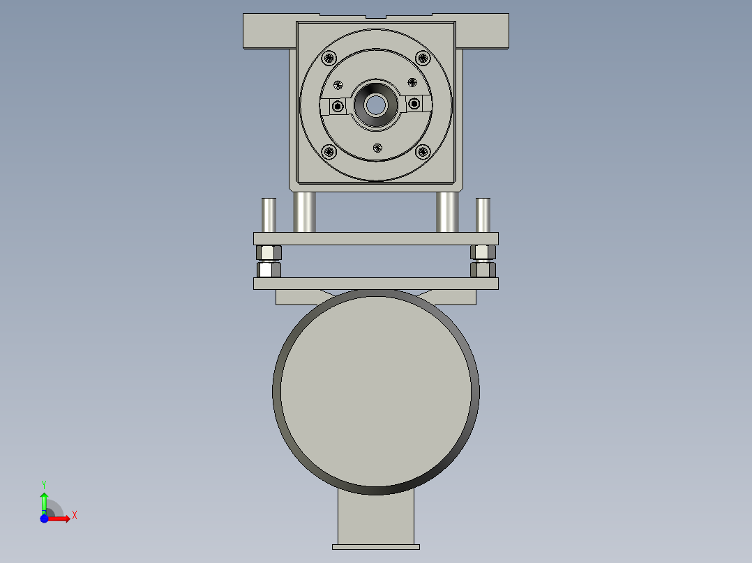 SB60-NT40配3HP马达外前视图