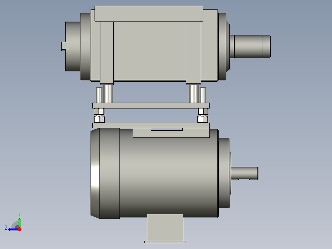 SB60-NT40配3HP马达外右视图