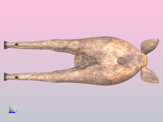 麋鹿的女左视缩略图