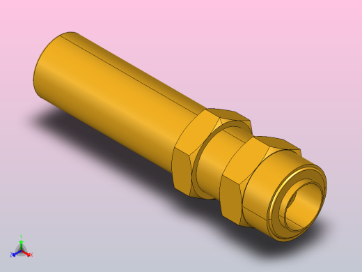管端异径管97P 4 6正等轴测缩略图