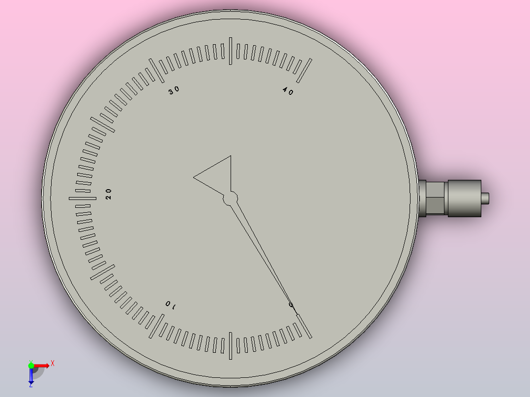 I型(径向无边)[Y200-Ⅰ]俯视图